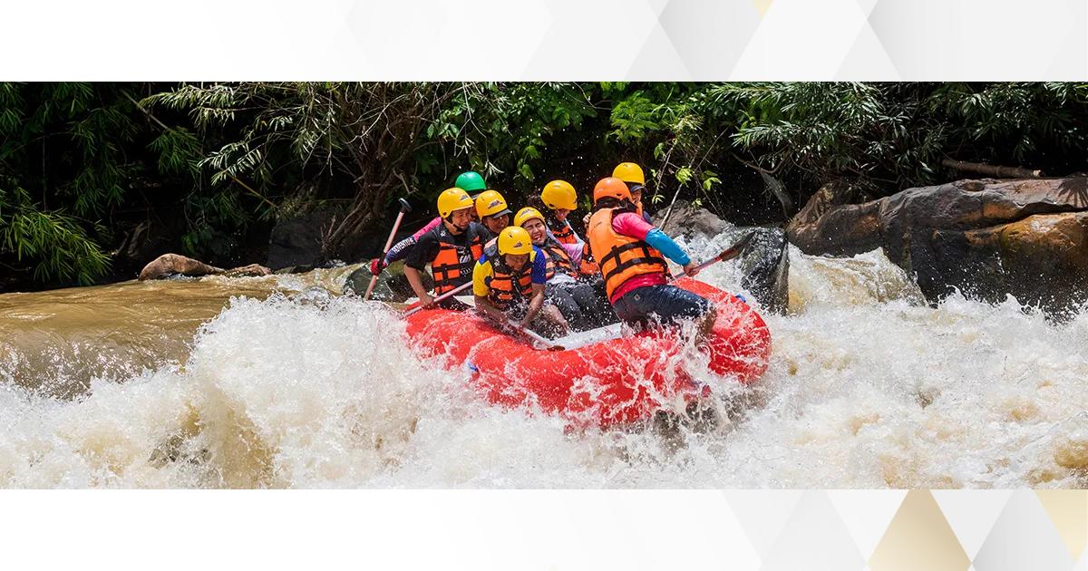 Adventure tourism activity – Rafting the Khek River in Phitsanulok ...