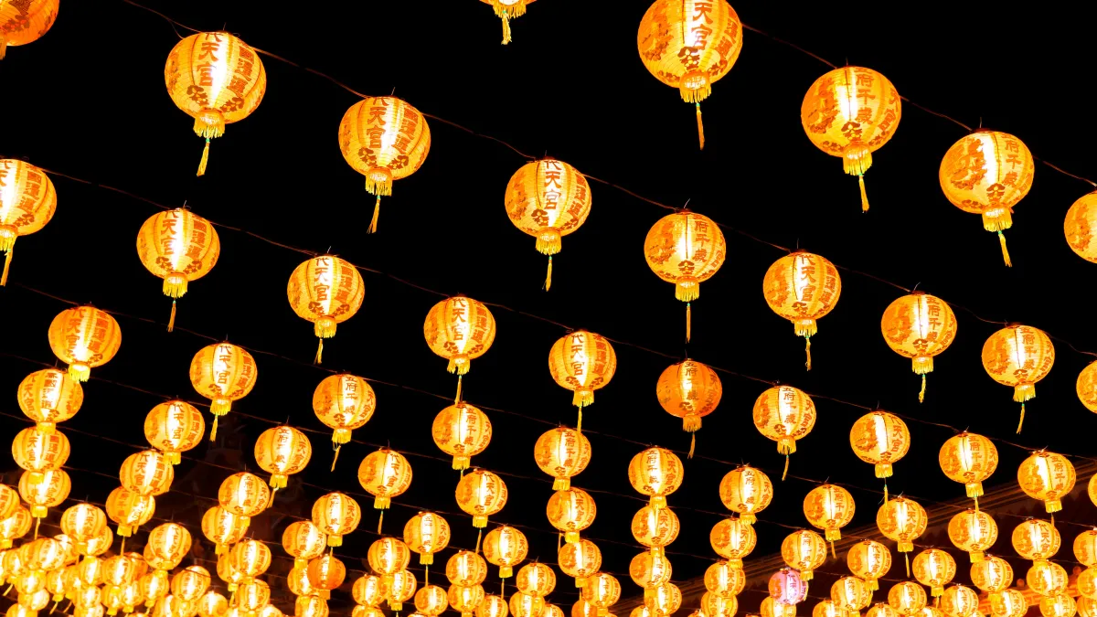 Light and Color Paknam Lantern Festival