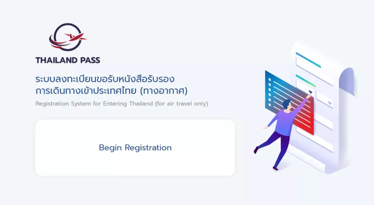 แอปพลิเคชัน Thailand pass