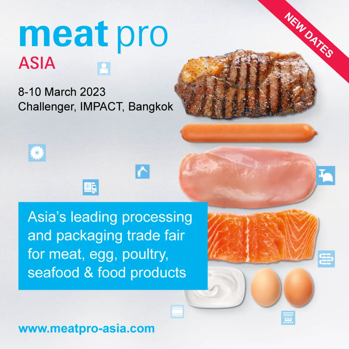 Travel calendar – Meat Pro Asia 2023 (March event calendar)