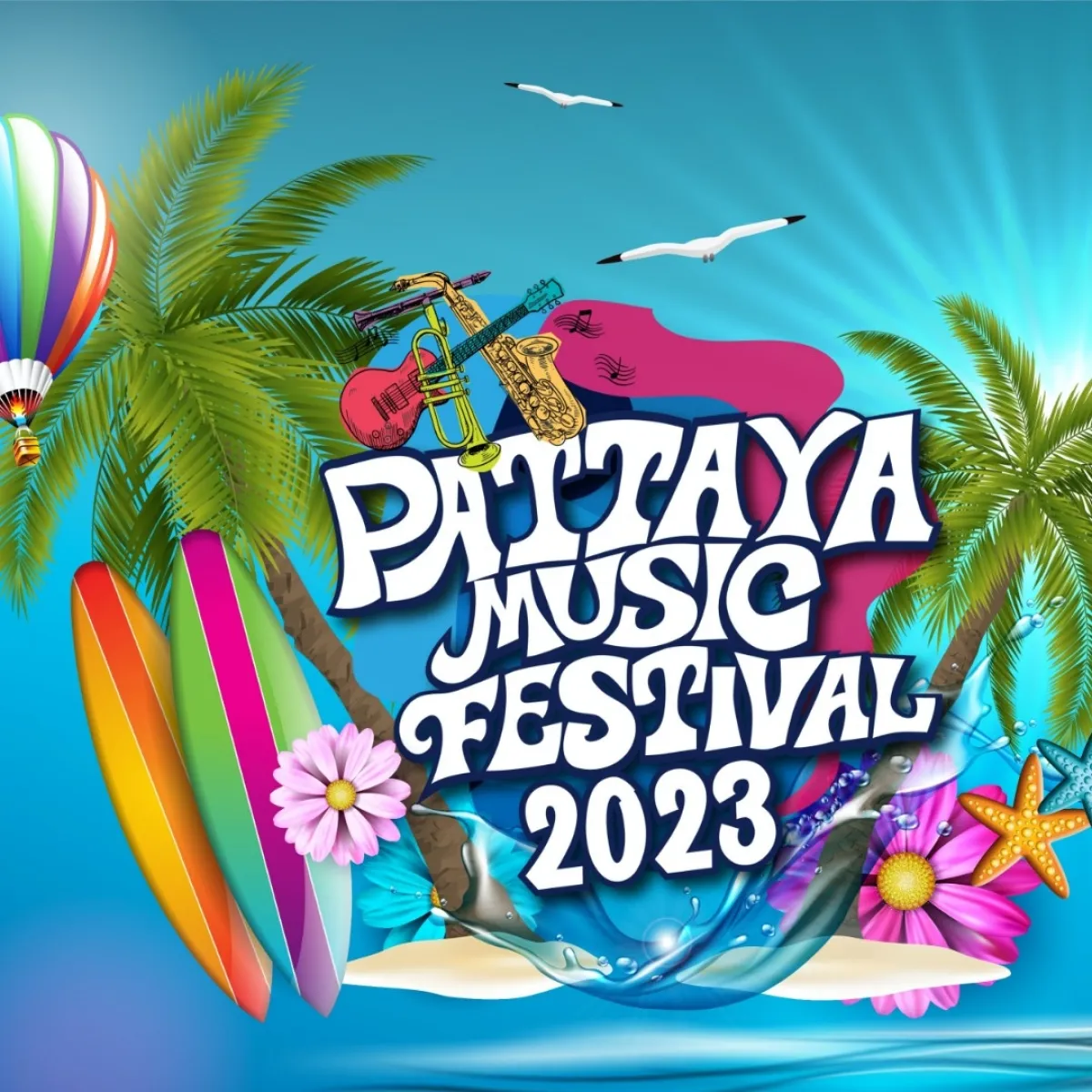 Travel calendar (March) – Pattaya Music Festival 2023 (throughout March)