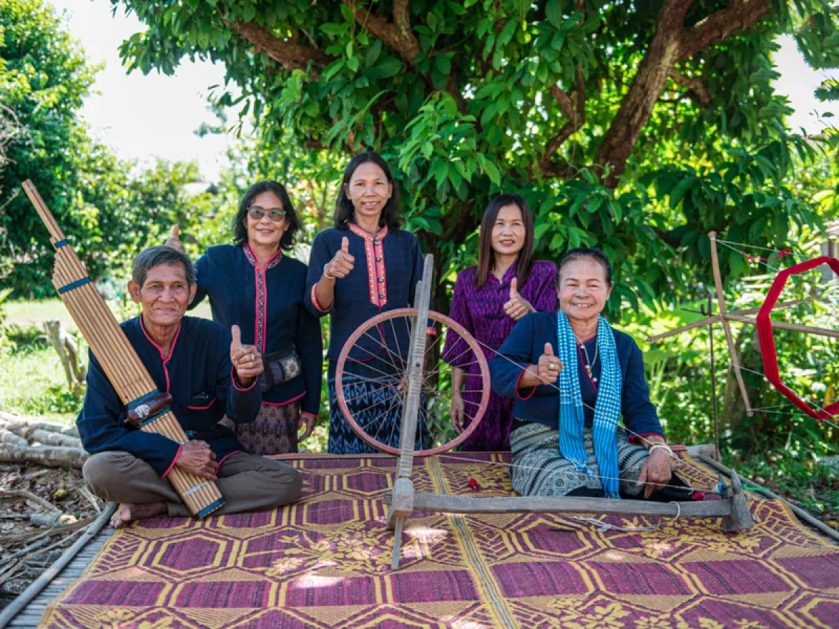 Creative Tourism: Try hand weaving Ta Mong pattern cloth in Chiang Rai Province