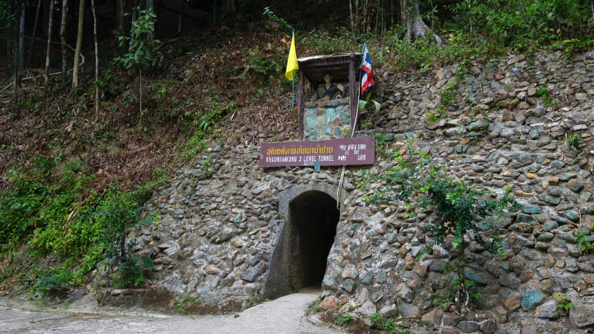 Historical Tourism: The Historical Old Base Tunnel of Regiment 10 in Narathiwat