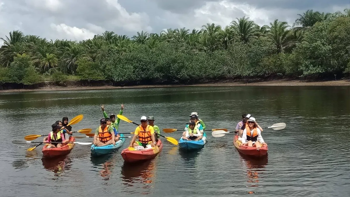 Adventure Tourism: Kayaking Through Swamp Forest and Learning about Serrated Mud Crabs in the Mangroves of Phang Nga