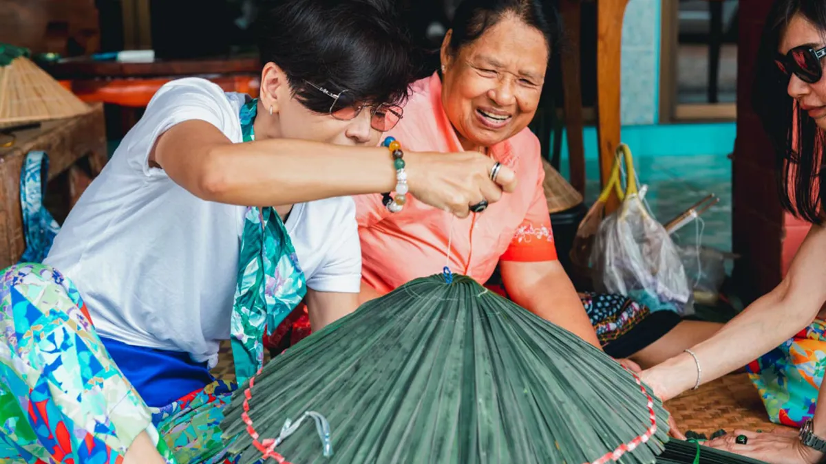 Community-based tourism routes at Ban Talay Noi Community in Rayong