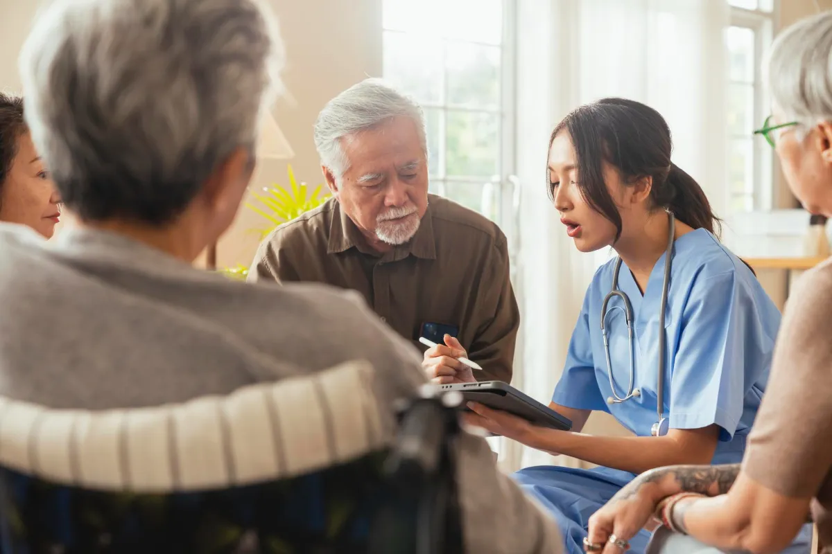 The process of applying for registration as a healthcare service provider in a healthcare establishment for the elderly or persons with disabilities