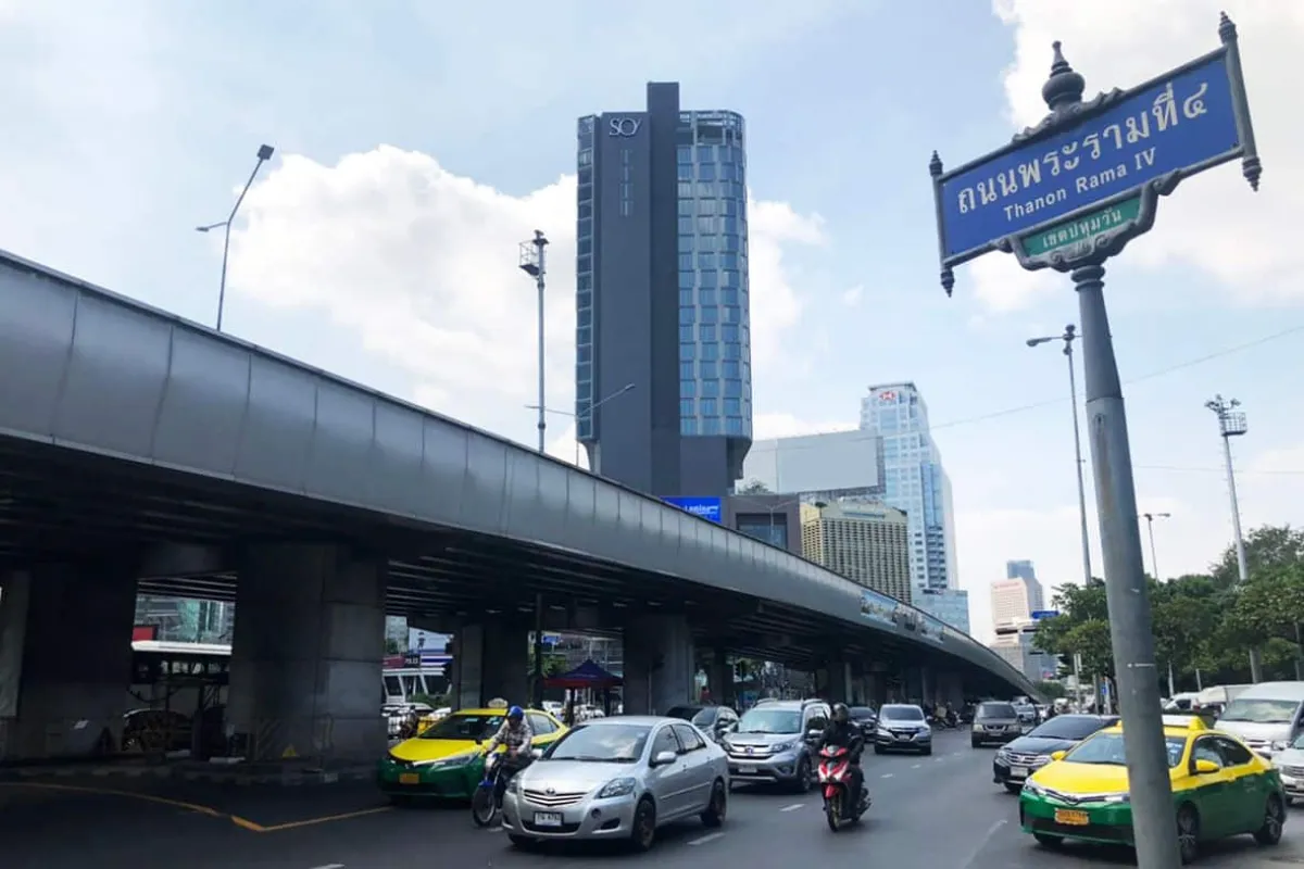 “Rama IV Model”: A traffic problem solution and management project for Rama IV road