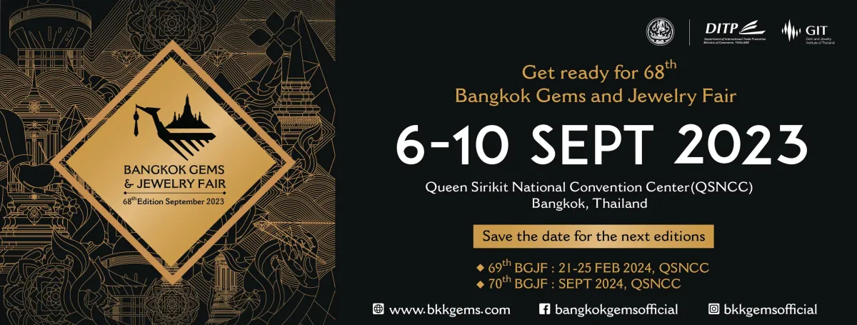 Tourism Calendar - Bangkok Gems & Jewelry Fair 2023 (BGJF 2023)