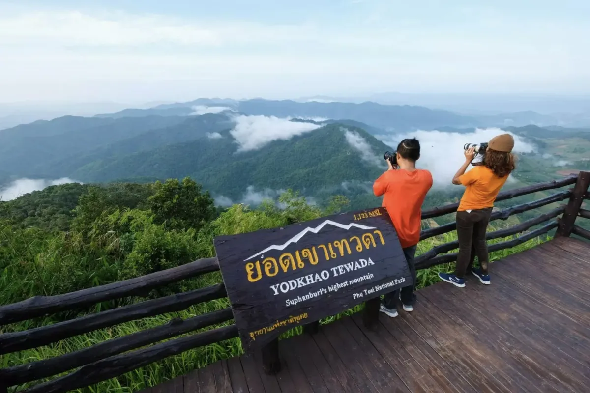 Seven biker-friendly tourist routes near Bangkok - Phu Toei National Park, Suphan Buri