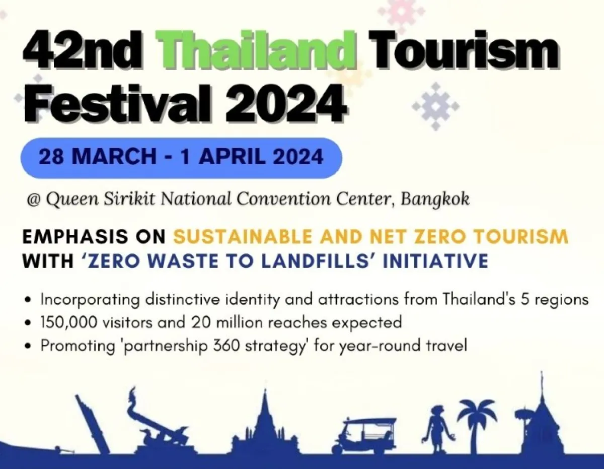 42nd Thailand Tourism Festival 2024
