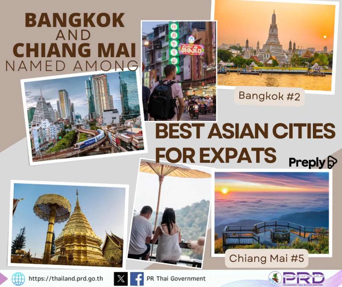 Bangkok and Chiang Mai named a...