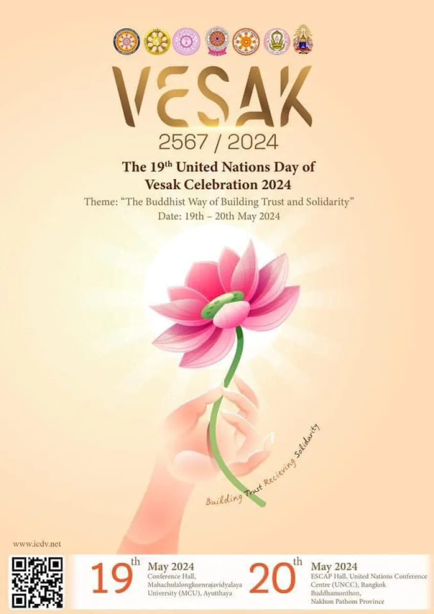 Thailand Hosts the 19th United Nations Day of Vesak Celebration 2024