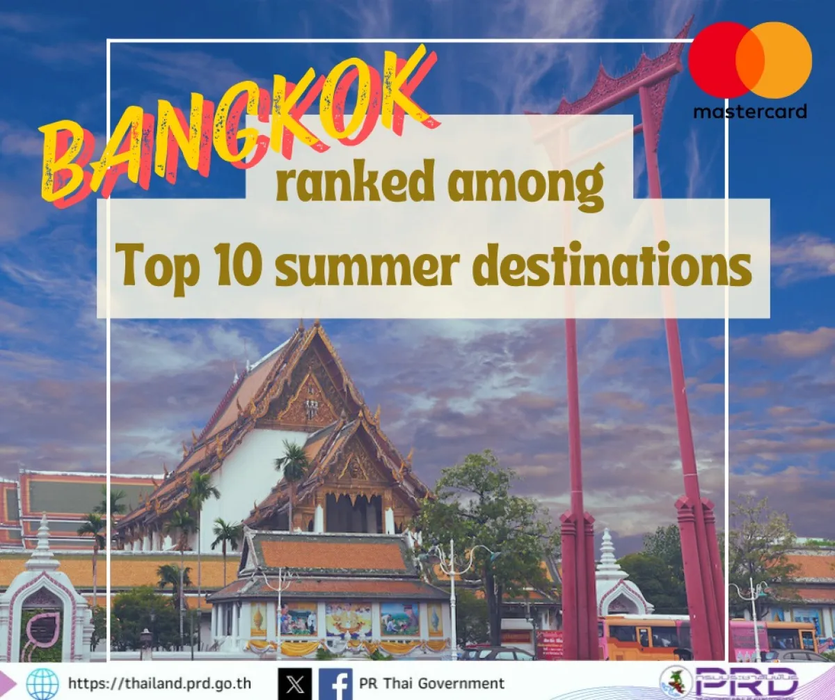 Bangkok ranked among Top 10 summer destinations