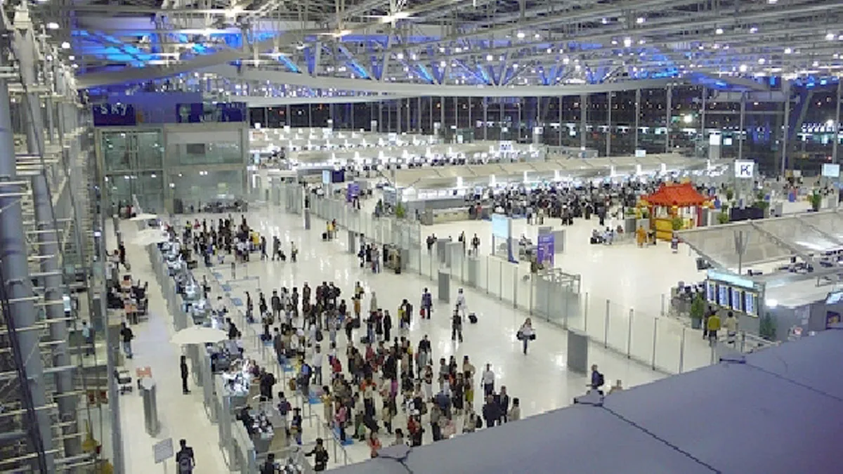Significant Increase in the Number of Passengers Using Services at Airports in Thailand