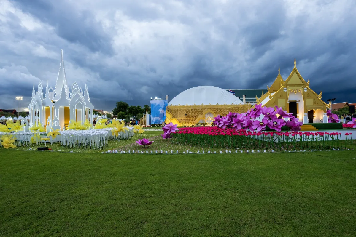 ขอเชิญร่วมงาน ✨มหรสพสมโภชเฉลิมพระเกียรติพระบาทสมเด็จพระเจ้าอยู่หัว เนื่องในโอกาสพระราชพิธีมหามงคลเฉลิมพระชนมพรรษา ๖ รอบ ๒๘ กรกฎาคม ๒๕๖๗ ✨