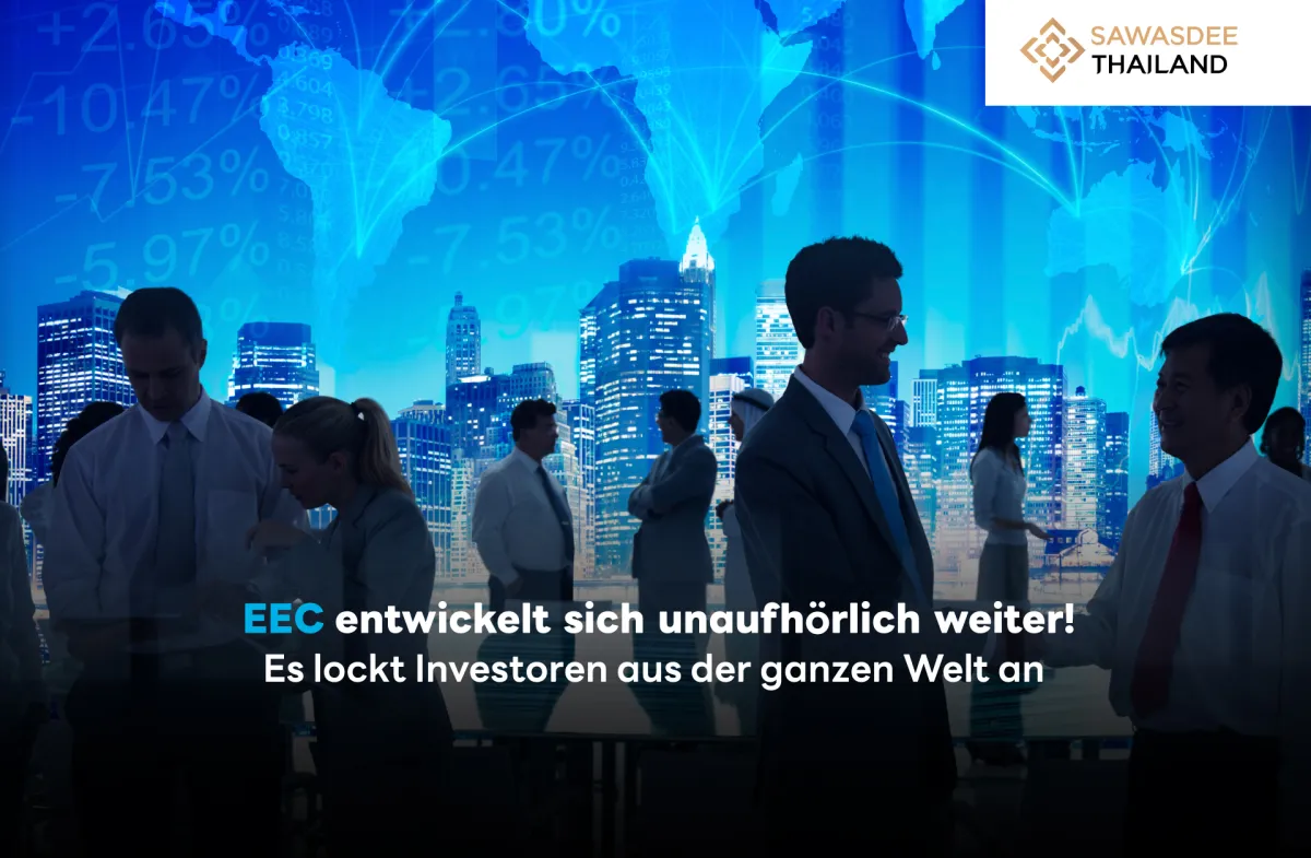 EEC entwickelt sich unaufhörlich weiter! Es lockt Investoren aus der ganzen Welt an.