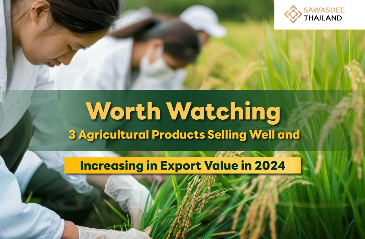 Worth Watching: 3 Agricultural Products Selling Well and Increasing in Export Value in 2024