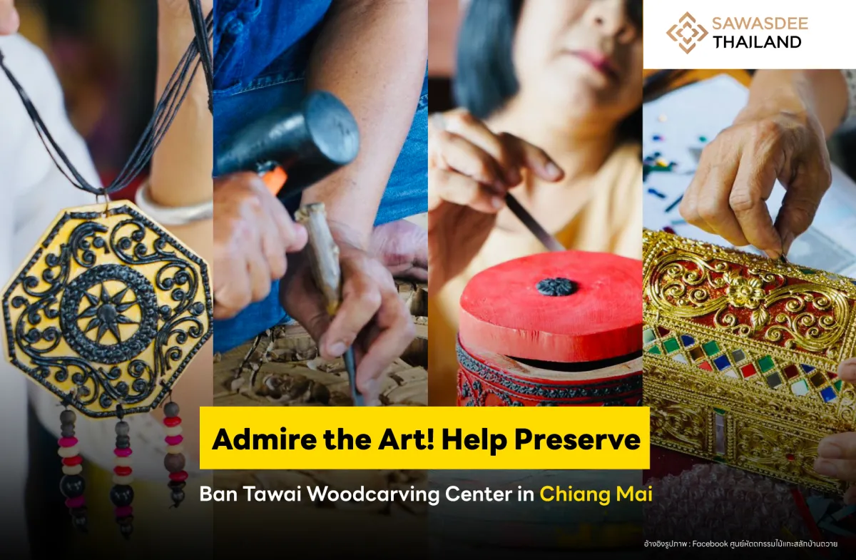 Admire the Art! Preserve Ban Tawai Woodcarving Center, Chiang Mai