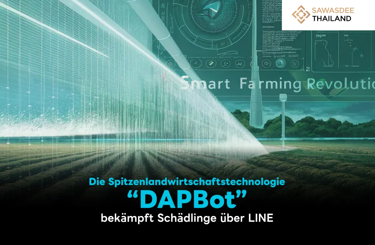 Die Spitzenlandwirtschaftstechnologie "DAPBot" bekämpft Schädlinge über LINE