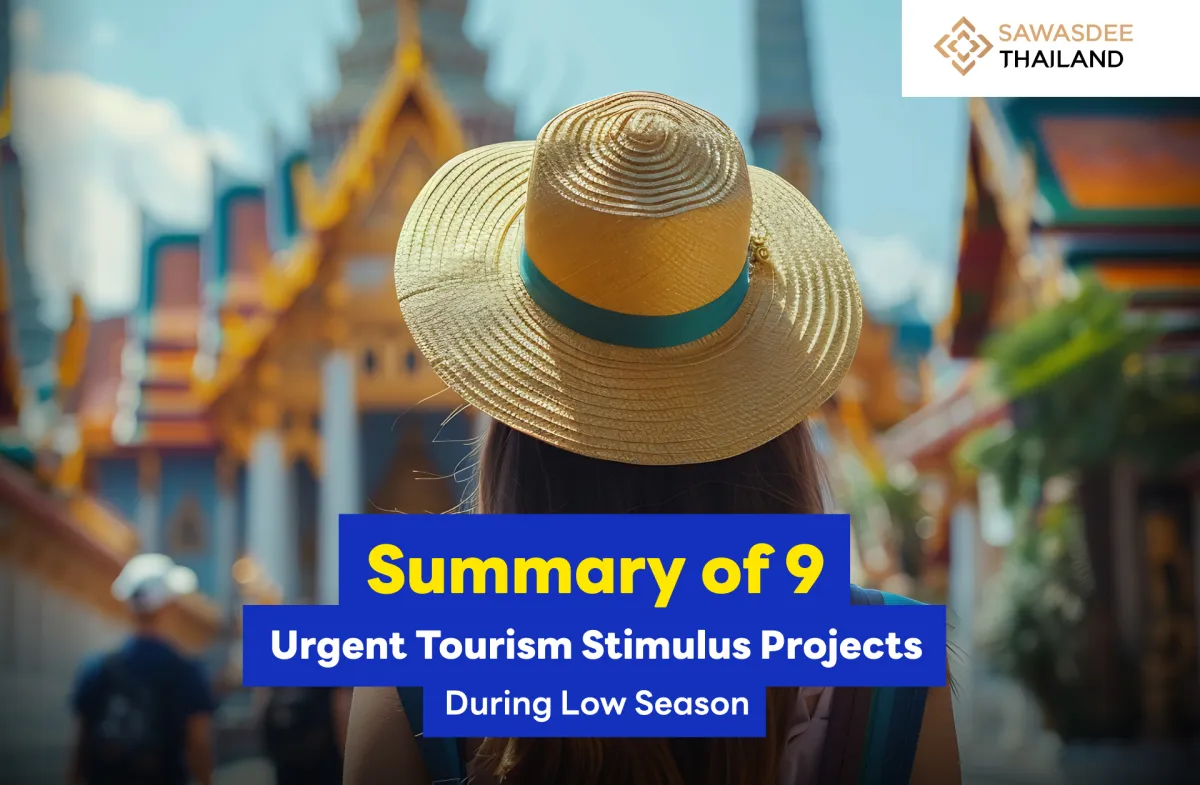 Summary of Nine Urgent Tourism Stimulus Projects During Low Season