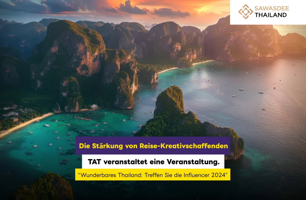 Die Stärkung von Reise-Kreativschaffenden TAT veranstaltet eine Veranstaltung. “Wunderbares Thailand: Treffen Sie die Influencer 2024”