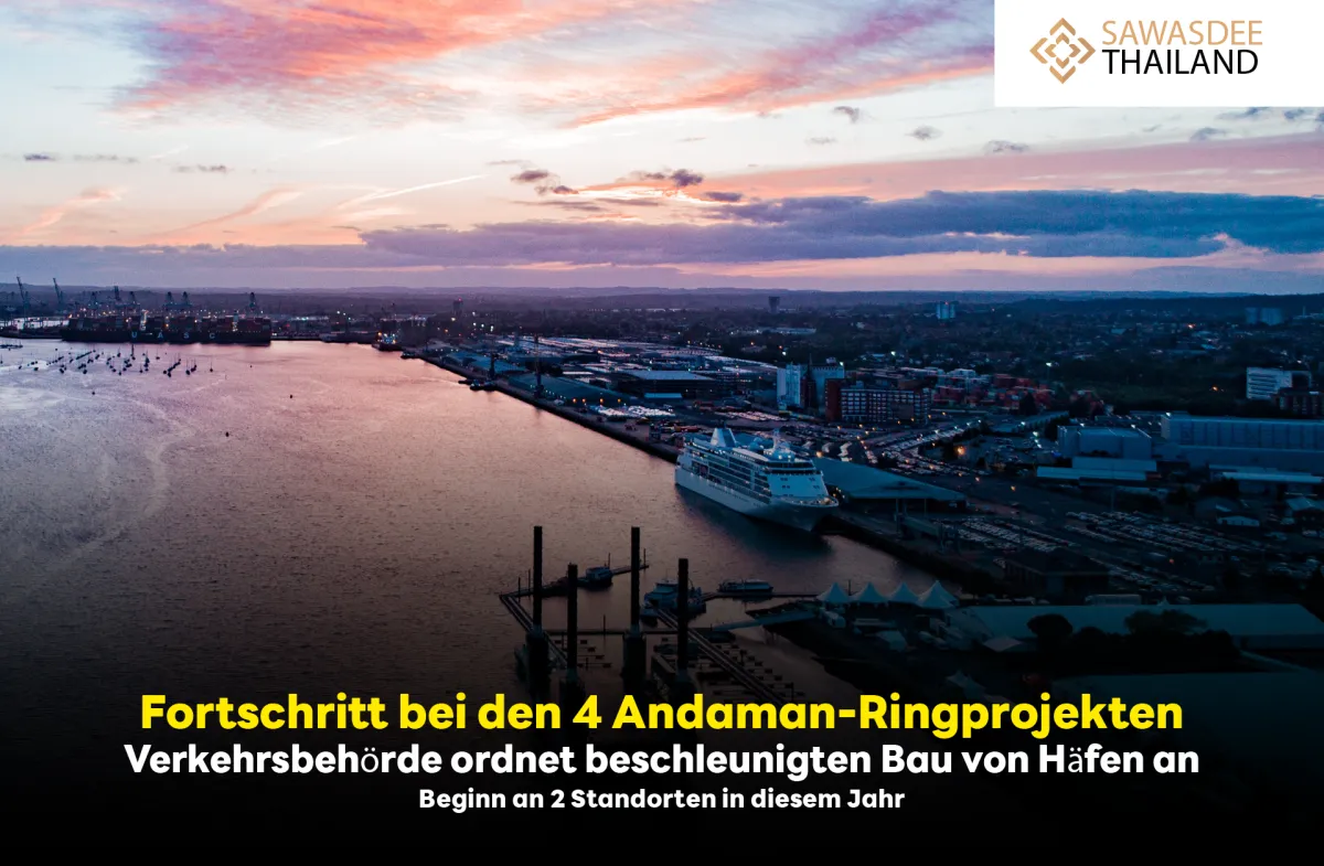 Fortschritt bei den 4 Andaman-Ringprojekten: Verkehrsbehörde ordnet beschleunigten Bau von Häfen an, Beginn an 2 Standorten in diesem Jahr