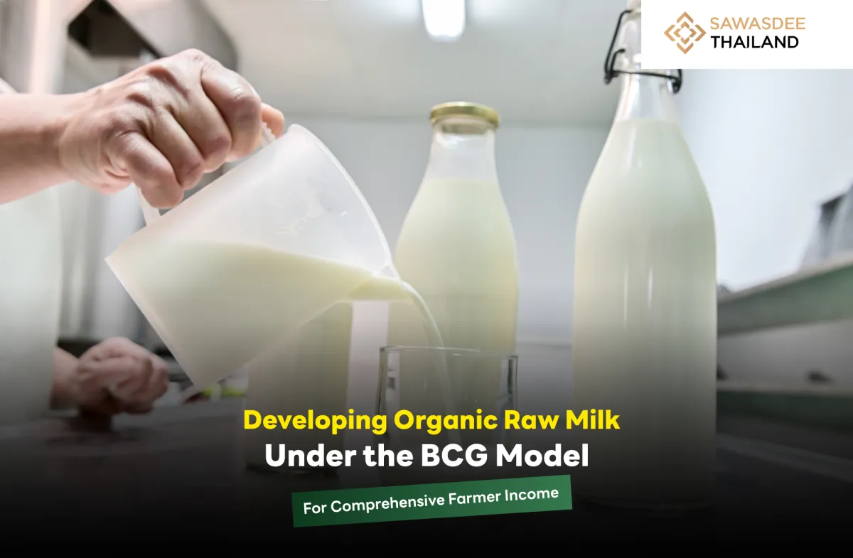 Developing Organic Raw Milk under the BCG Model for Comprehensive Farmer Income