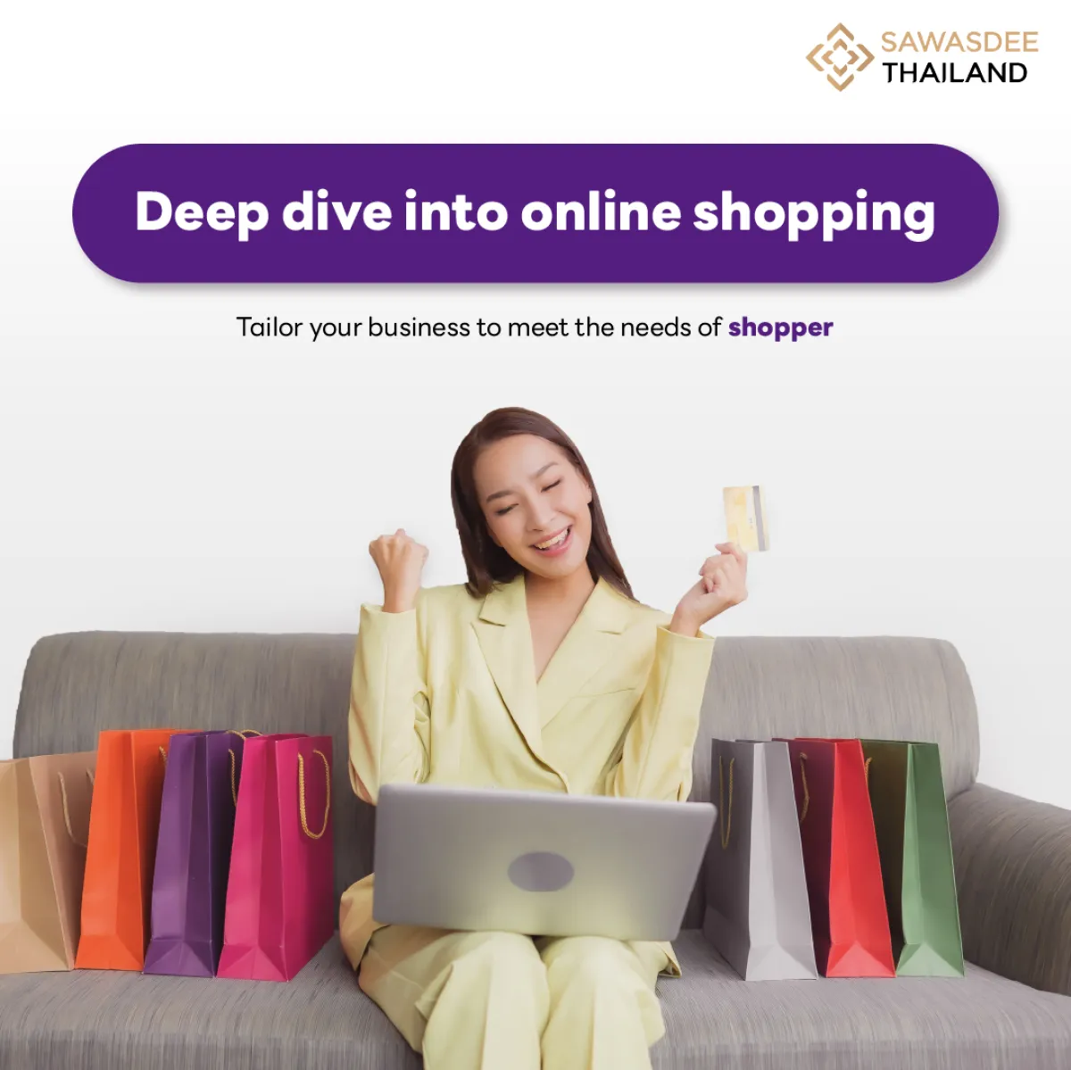 Deep dive into online shopping Tailor your business to meet the needs of shoppers