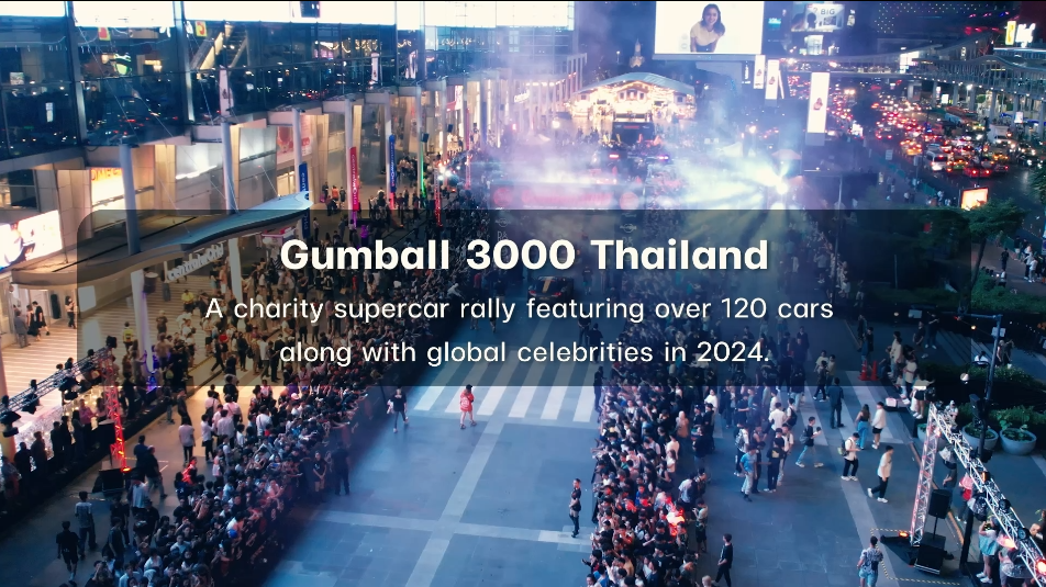 Real Show Gumball 3000 Thailand