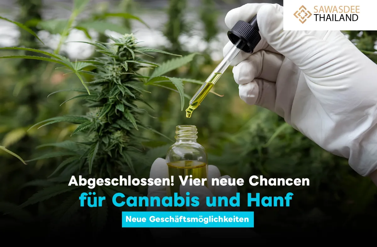 Abgeschlossen! Vier neue Chancen für Cannabis und Hanf - Neue Geschäftsmöglichkeiten