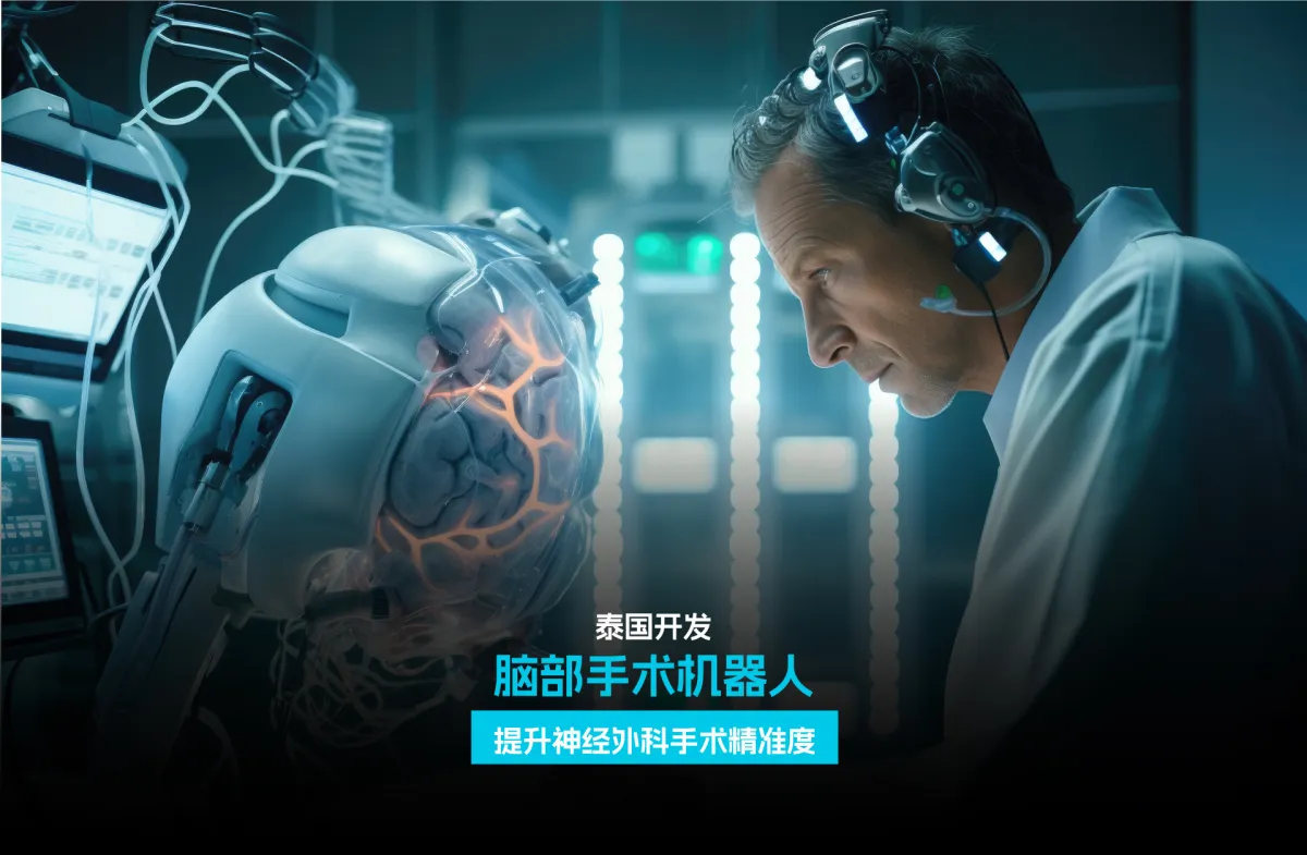泰国开发脑部手术机器人 提升神经外科手术精准度