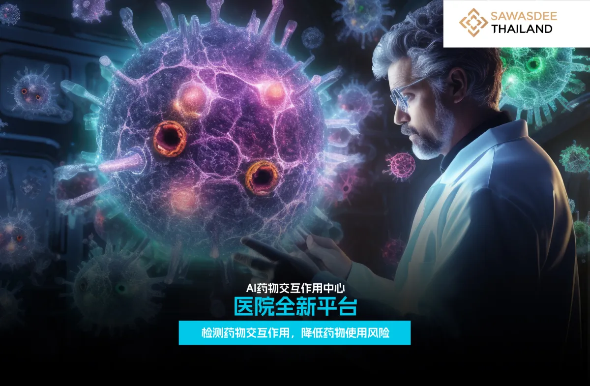 AI药物交互作用中心 医院全新平台 检测药物交互作用，降低药物使用风险