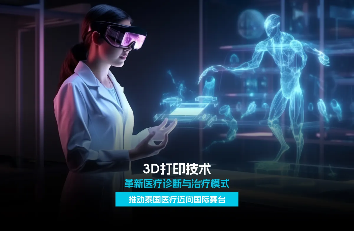 3D打印技术     革新医疗诊断与治疗模式 推动泰国医疗迈向国际舞台