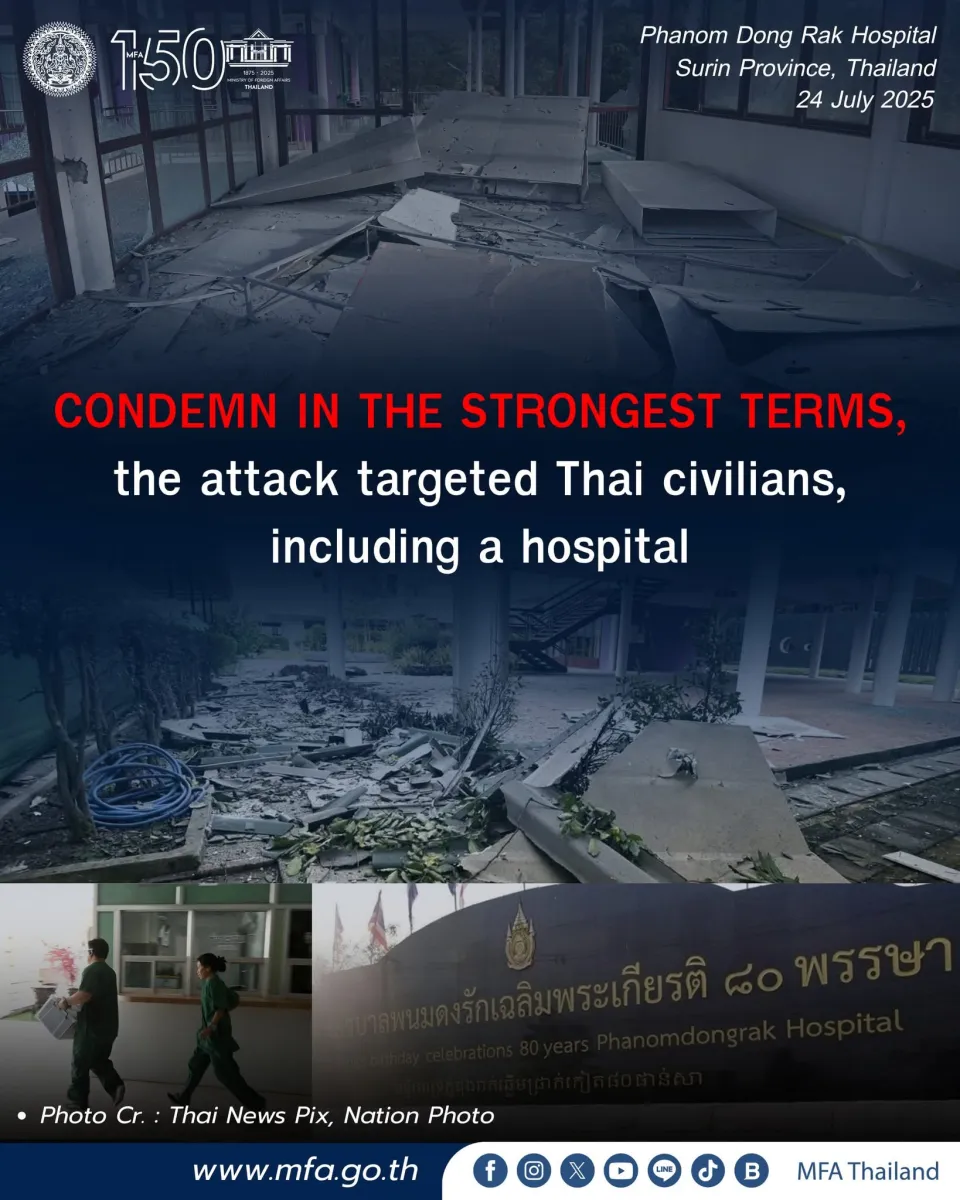 Thailand Condemns Cross-Border...