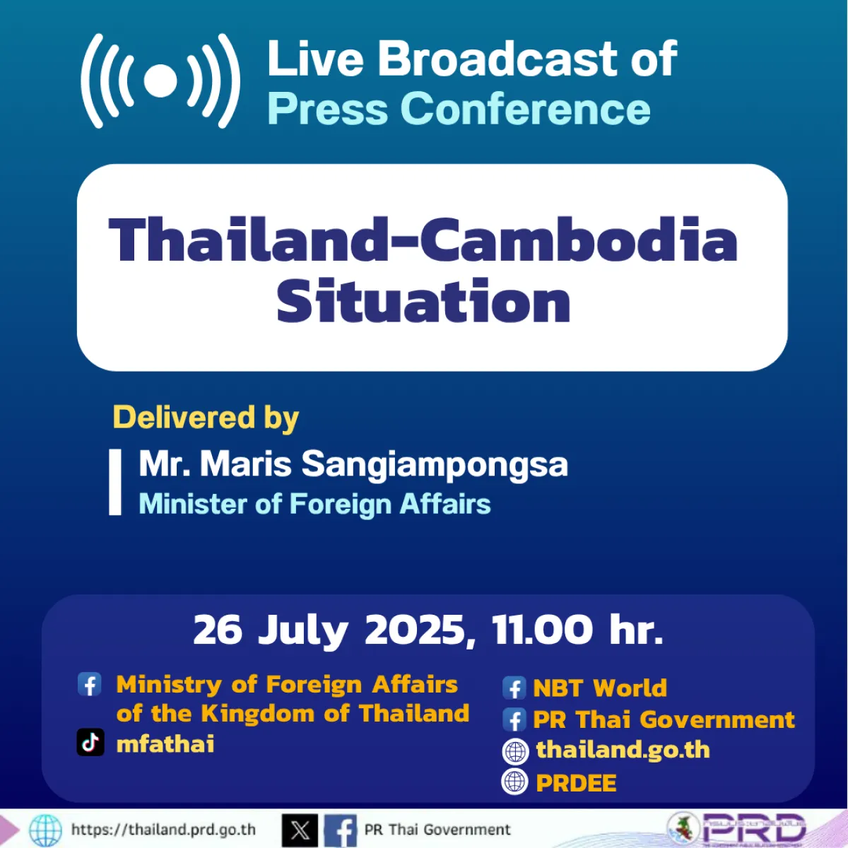 Please join us for the live br...