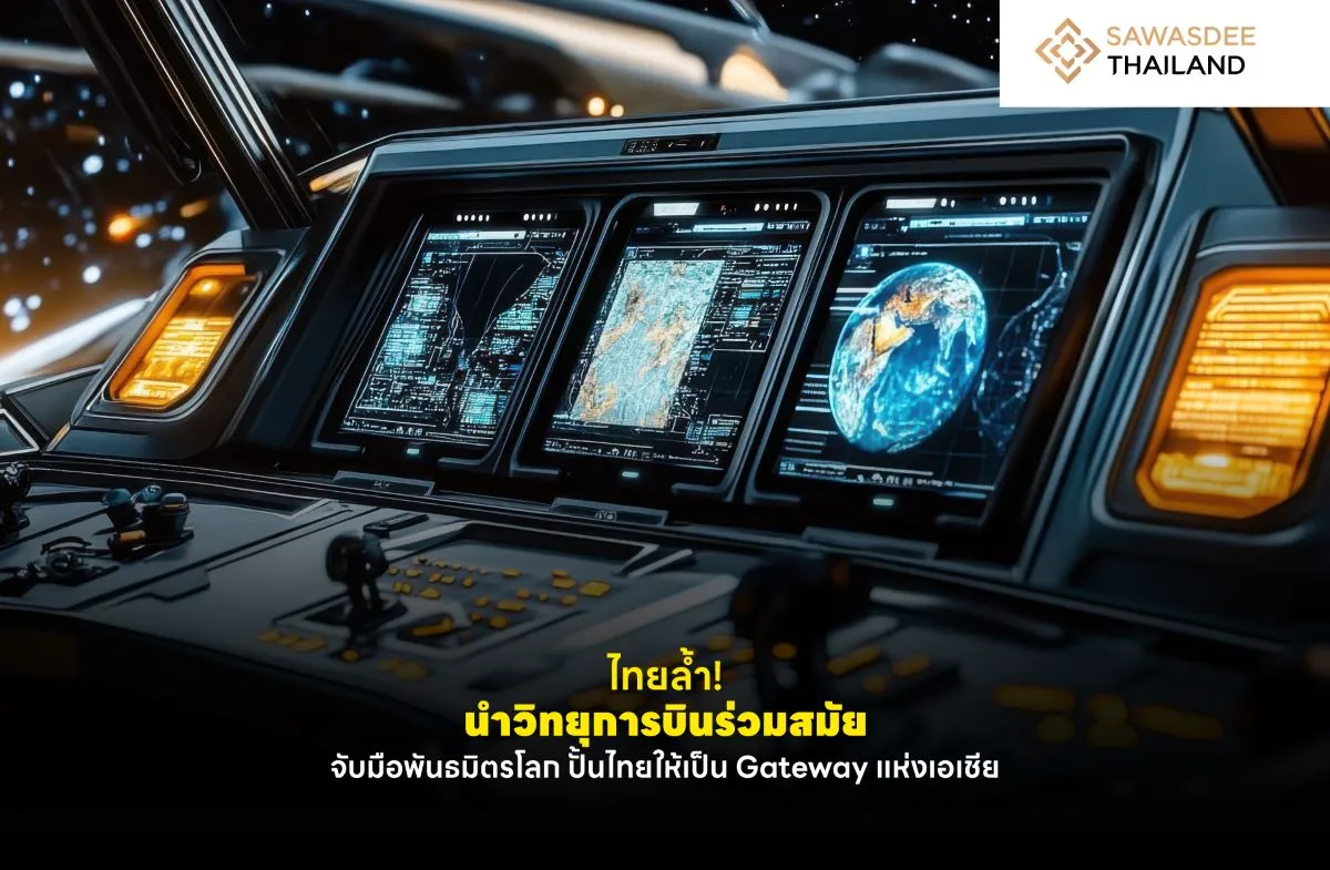 ไทยล้ำ! นำวิทยุการบินร่วมสมัย จับมือพันธมิตรโลก ปั้นไทยให้เป็น Gateway แห่งเอเชีย
