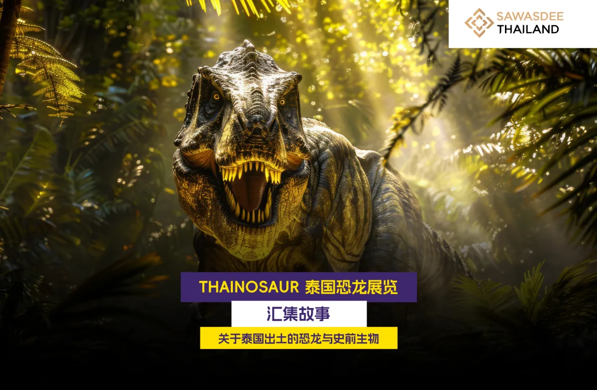THAINOSAUR 泰国恐龙展 汇集泰国出土的恐龙与史前生物故事
