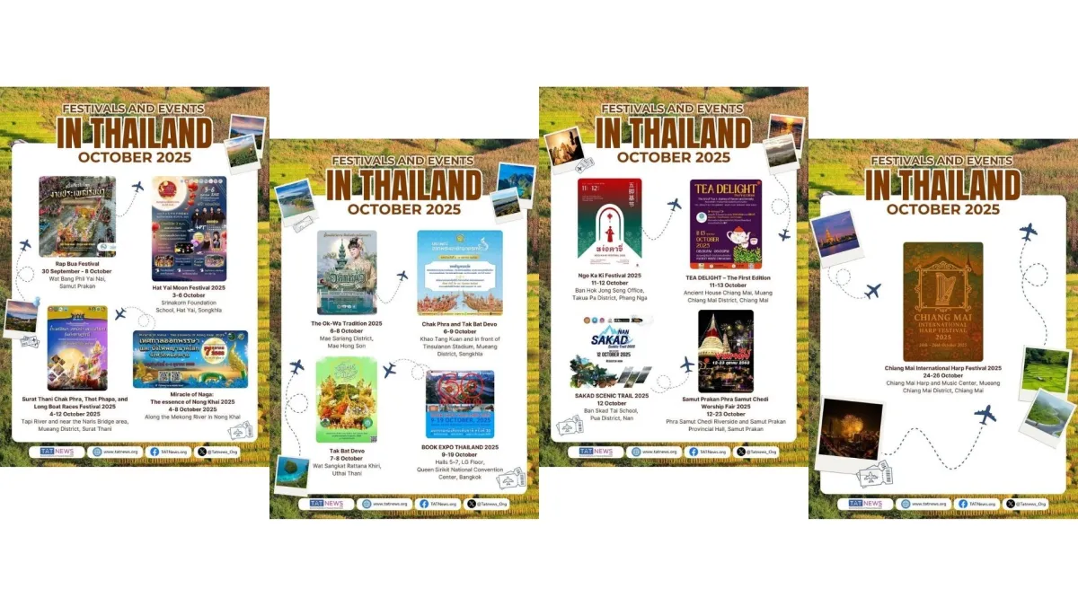 Festivals You Can’t Miss in October 2025!