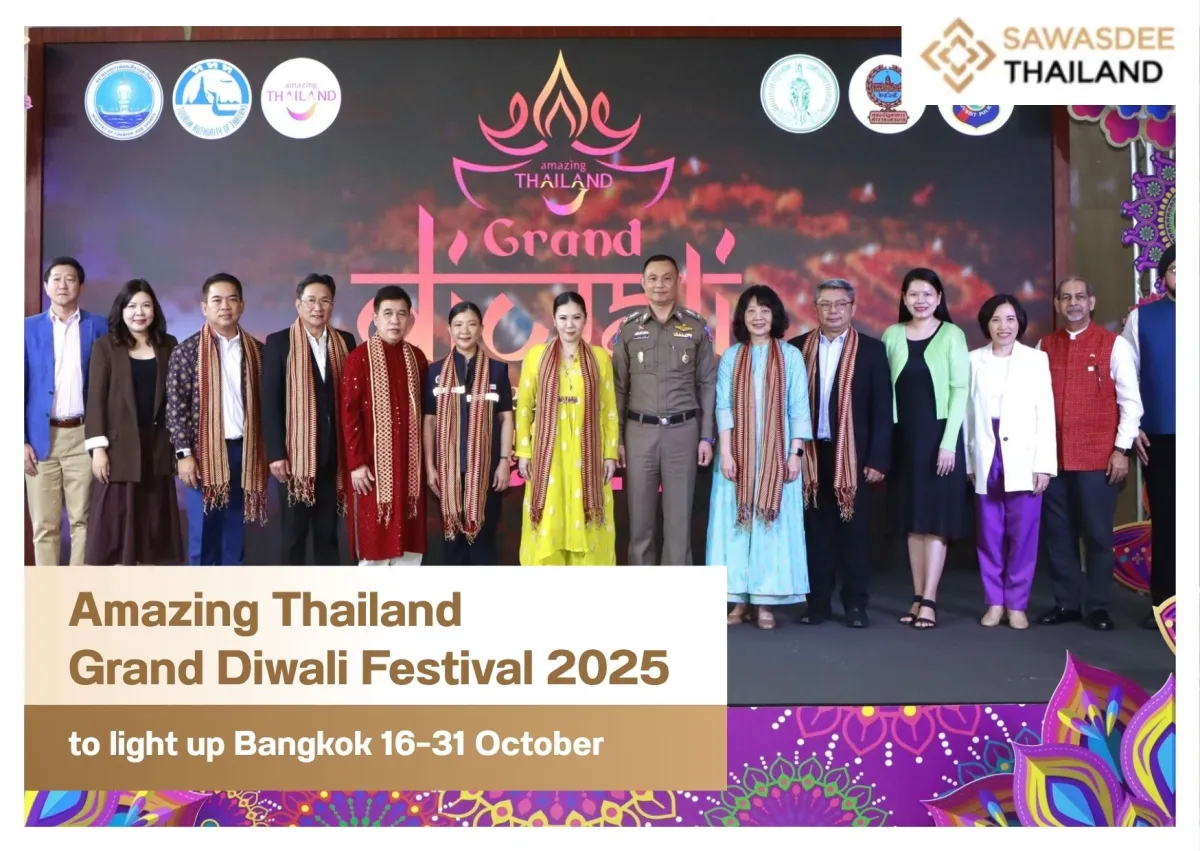 Amazing Thailand Grand Diwali Festival 2025 to light up Bangkok 16–31 October