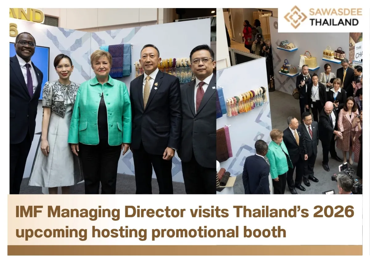 IMF Managing Director visits Thailand’s 2026 upcoming hosting promotional booth