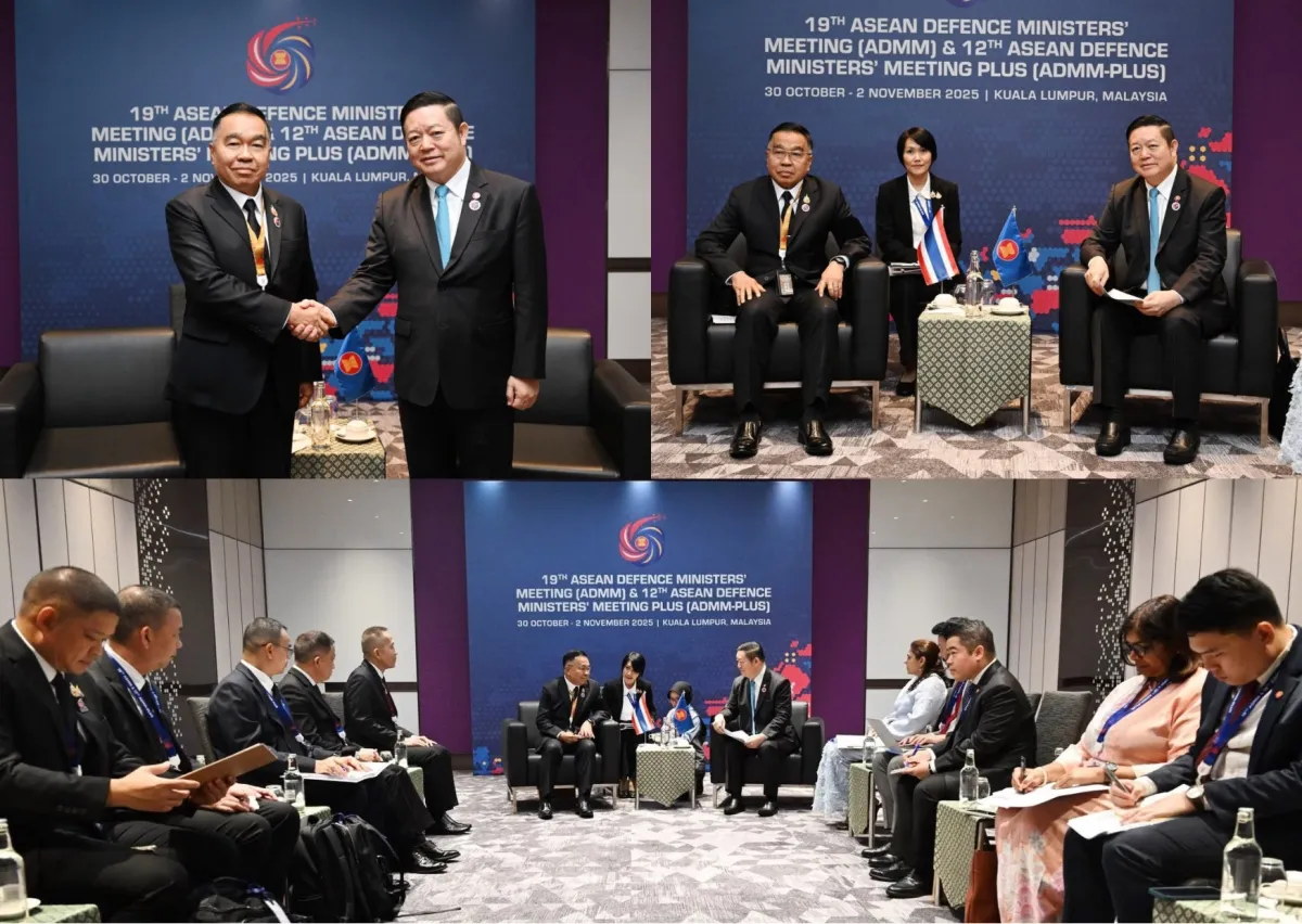 Photo Roundup: The Thai Minister of Defence Held Bilateral Meeting with Secretary-General of ASEAN