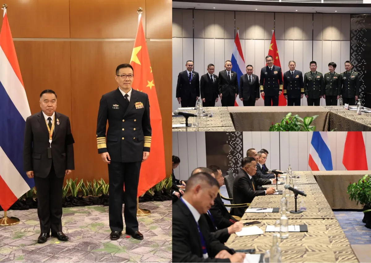 Photo Roundup: Thai and Chinese Minister of Defence’s Bilateral Meeting