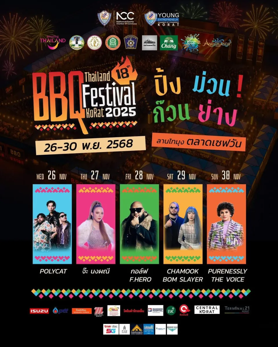 Thailand BBQ Festival Korat 2025