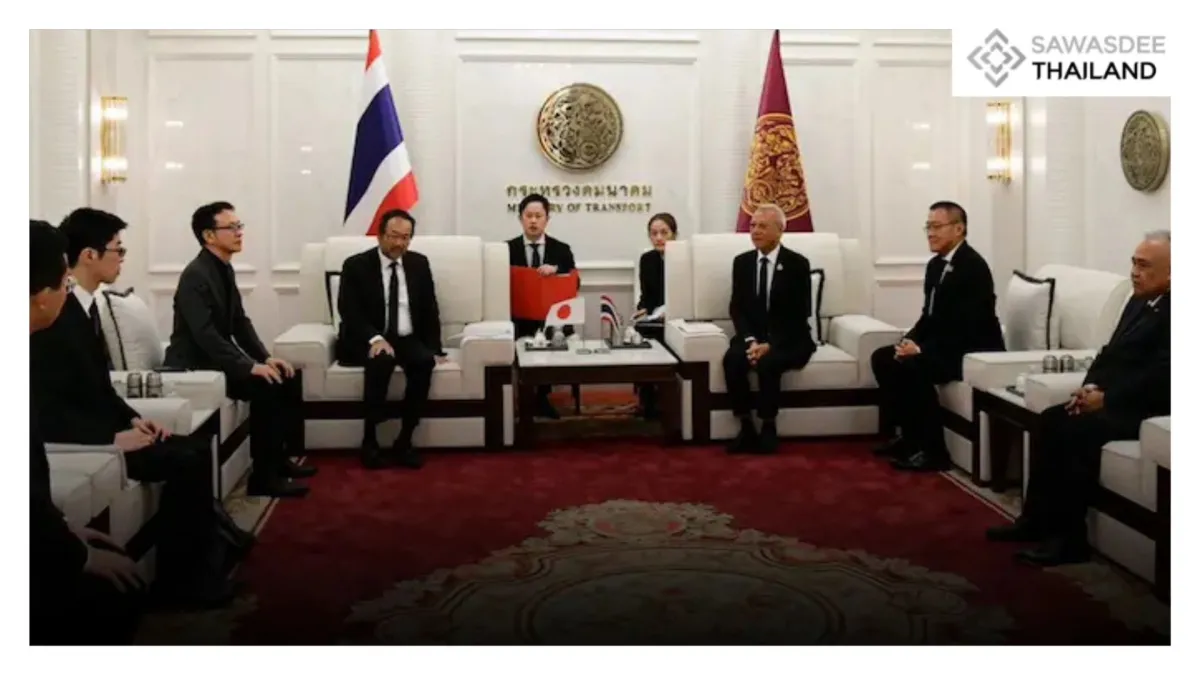 “พิพัฒน์-ทูตญี่ปุ่น” กระชับความร่วมมือคมนาคม เดินหน้าระบบราง ท่าเรือ ความปลอดภัยทางถนน ยกระดับโครงสร้างพื้นฐานไทยด้วยเทคโนโลยีญี่ปุ่น