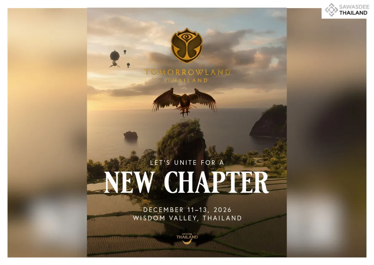 Tomorrowland sets its landmark in Thailand — for the first time in Asia, 11-13 Dec 2026