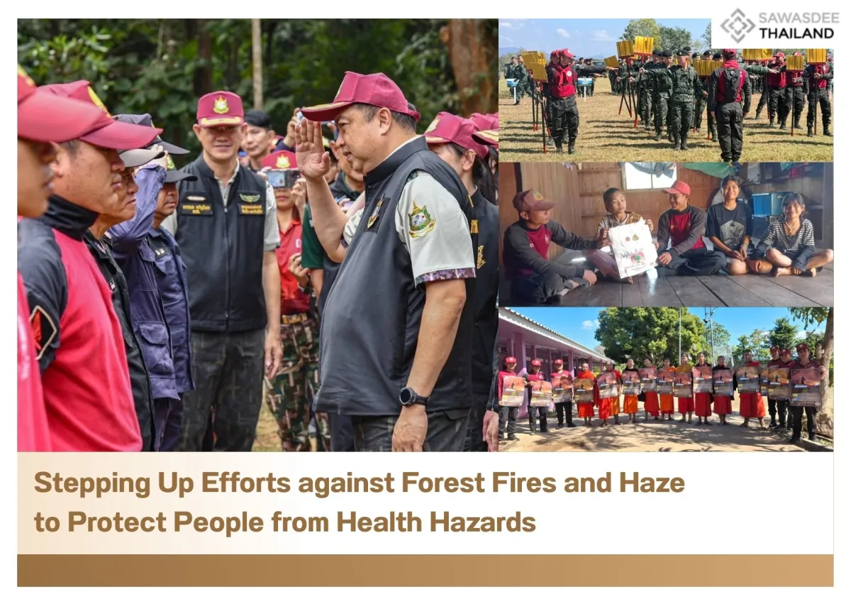 Stepping Up Efforts against Forest Fires and Haze to Protect People from Health Hazards