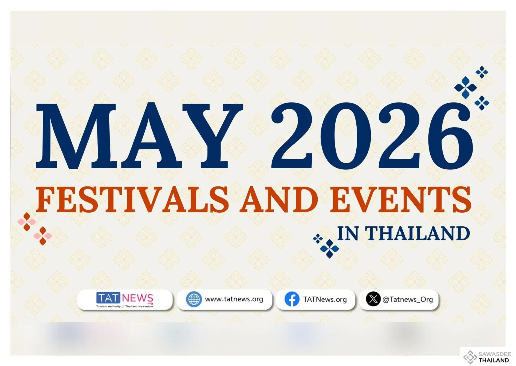 May 2026 Festivals and Events in Thailand