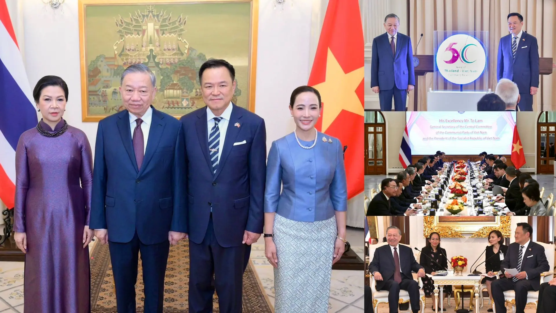 🇹🇭🇻🇳 Prime Minister Welcomes V...