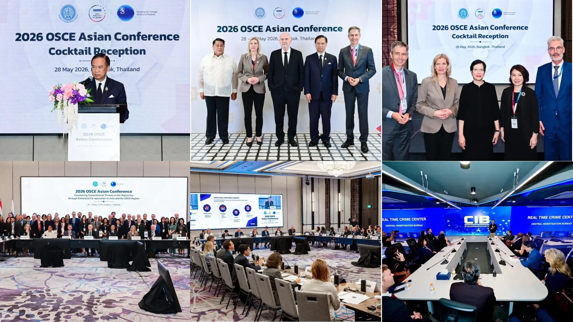 Strengthening cooperation to counter transnational threats in the digital era is at the center of the 2026 OSCE Asian Conference, which opened on 28 May 2026 in Bangkok.