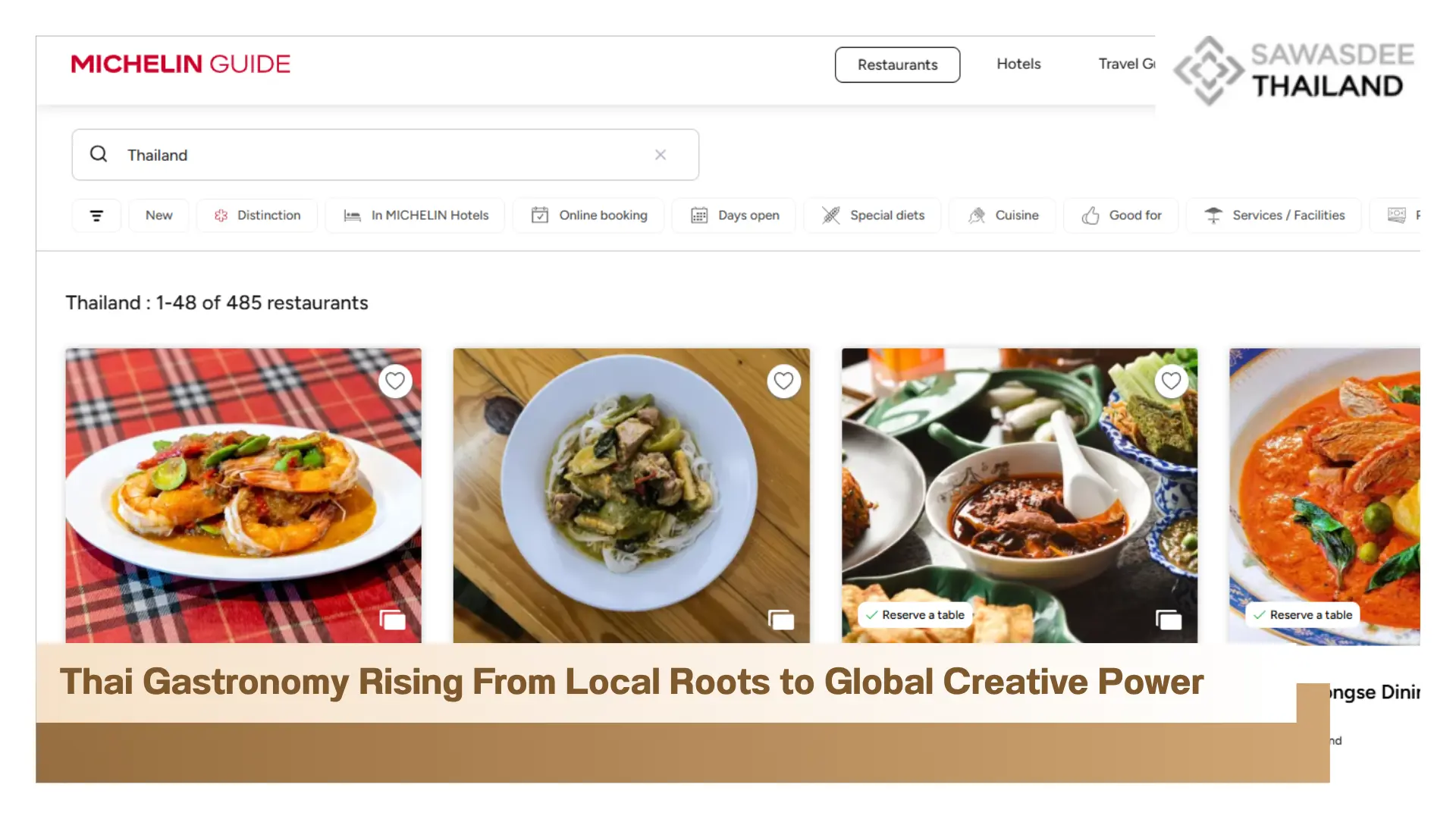 Thai Gastronomy Rising From Lo...